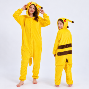 PIŻAMA PIKACHU ONESIE DRES KOMBINEZON