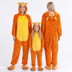 PIŻAMA TYGRYS ONESIE DRES KOMBINEZON