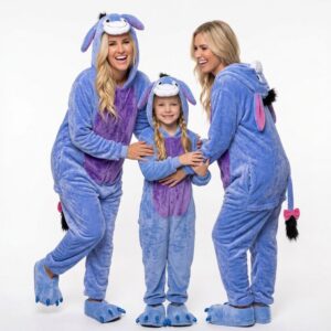 PIŻAMA OSIOŁEK ONESIE DRES KOMBINEZON