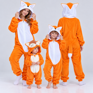 PIŻAMA LIS ONESIE DRES KIGURUMI