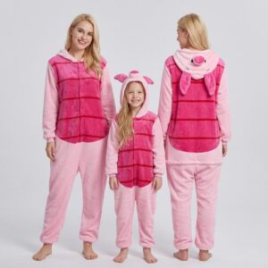 PIŻAMA PROSIACZEK ONESIE DRES KIGURUMI