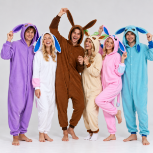 PIŻAMA POKEMON EEVEE I EWOLUCJĘ ONESIE DRES KIGURUMI