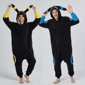 PIŻAMA POKEMON UMBREON / SHINY ONESIE DRES KIGURUMI