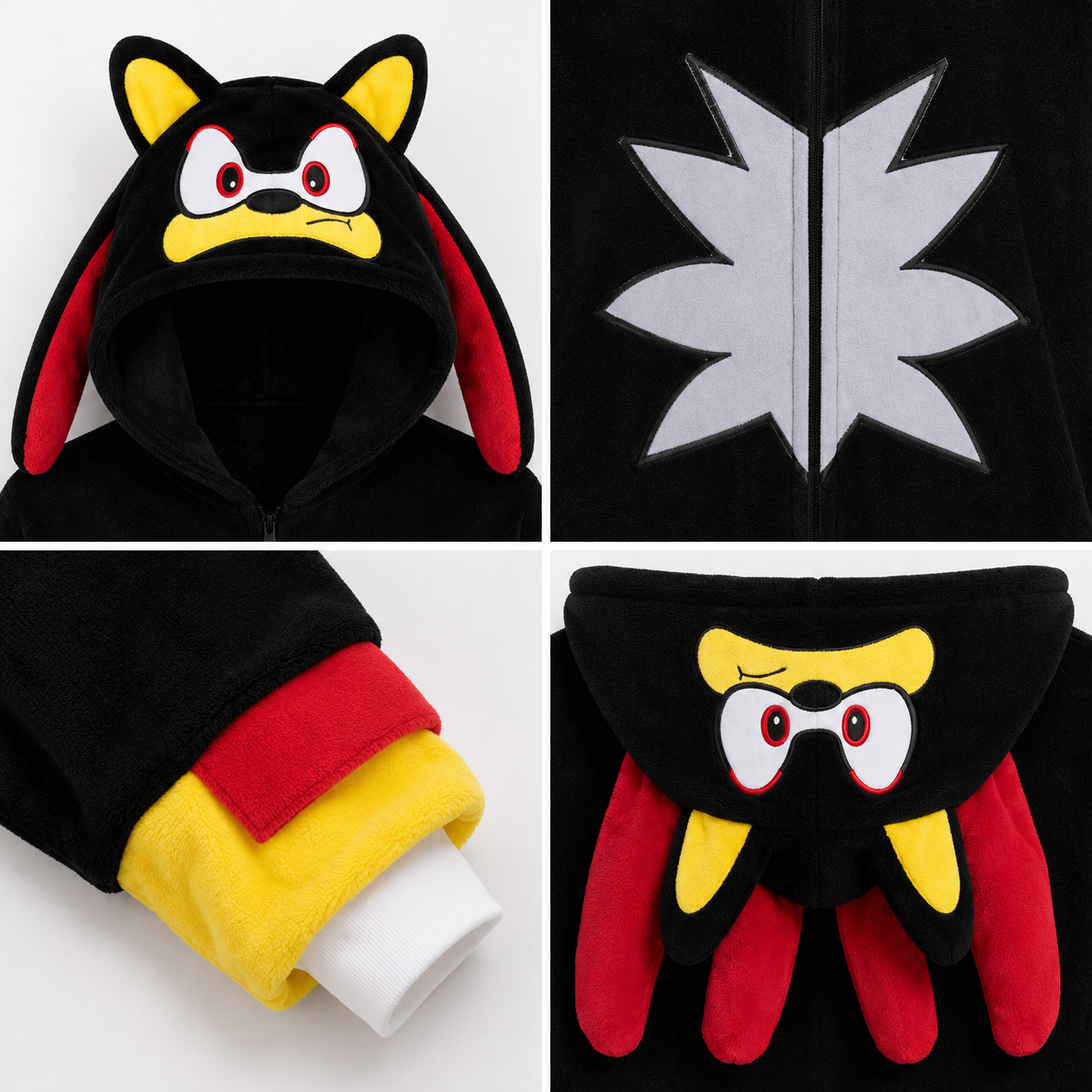 PIŻAMA JEŻ SONIC ONESIE DRES KIGURUMI - obrazek 7