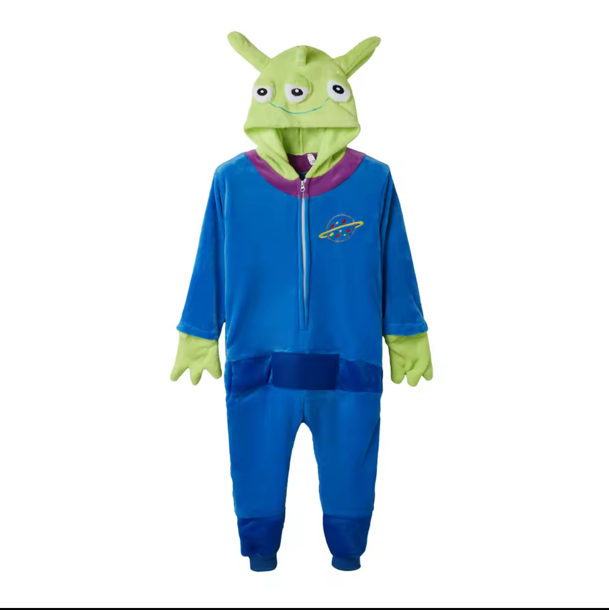 PIŻAMA KOSMITA OBCY TOY STORY ONESIE DRES KIGURUMI - obrazek 3