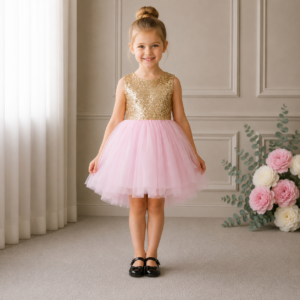 SUKIENKA TIULOWA BALERINA RÓŻOWA R. 70-110