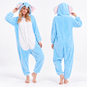 PIŻAMA SŁOŃ ONESIE DRES KIGURUMI