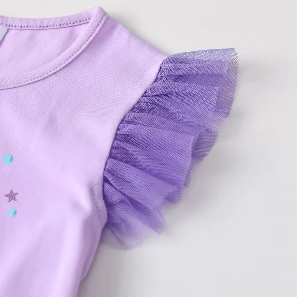 SUKIENKA TIULOWA SYRENKA TĘCZOWA R.98-128 - obrazek 5