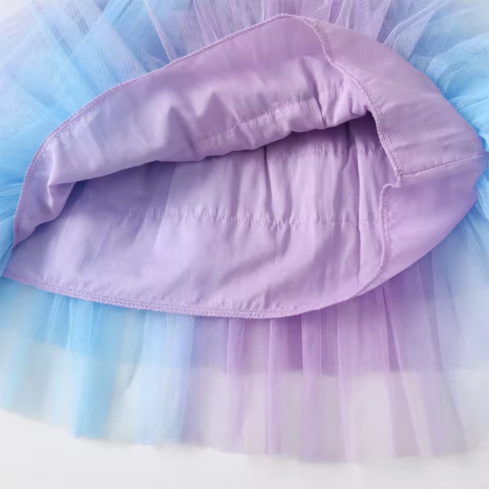 SUKIENKA TIULOWA SYRENKA TĘCZOWA R.98-128 - obrazek 6