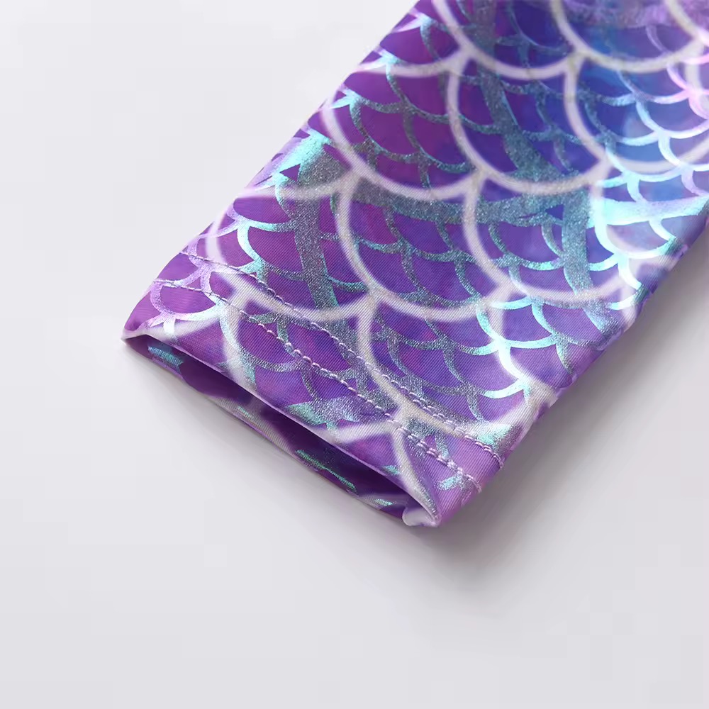 SUKIENKA TIULOWA SYRENKA FIOLET R.98-128 - obrazek 5