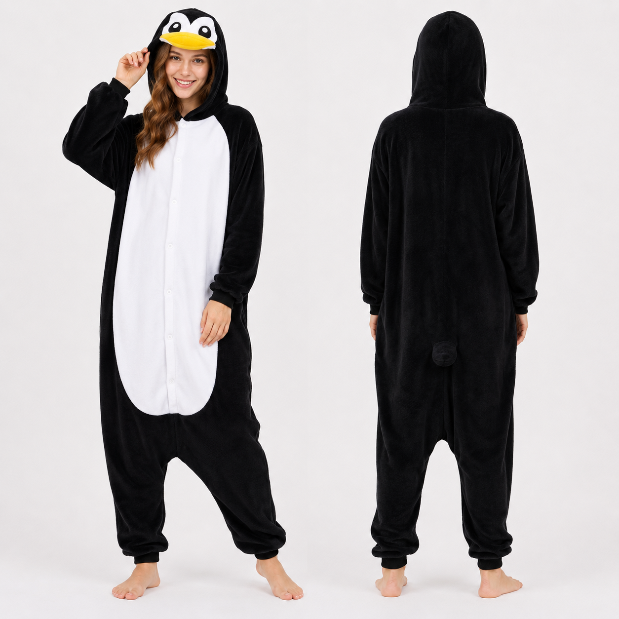 PIŻAMA PINGWIN ONESIE DRES KIGURUMI - obrazek 3