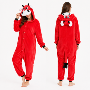 PIŻAMA BYK ONESIE DRES KIGURUMI
