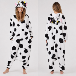 PIŻAMA KROWA ONESIE DRES KIGURUMI