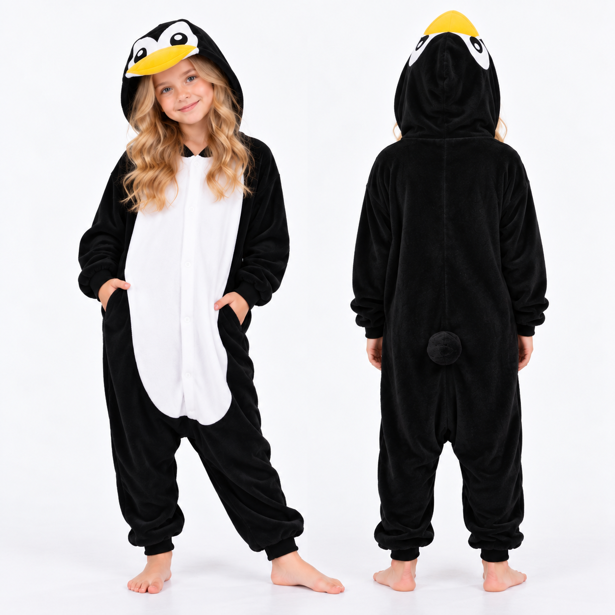 PIŻAMA PINGWIN ONESIE DRES KIGURUMI - obrazek 2