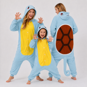 PIŻAMA SQUIRTLE POKEMON ONESIE DRES KIGURUMI