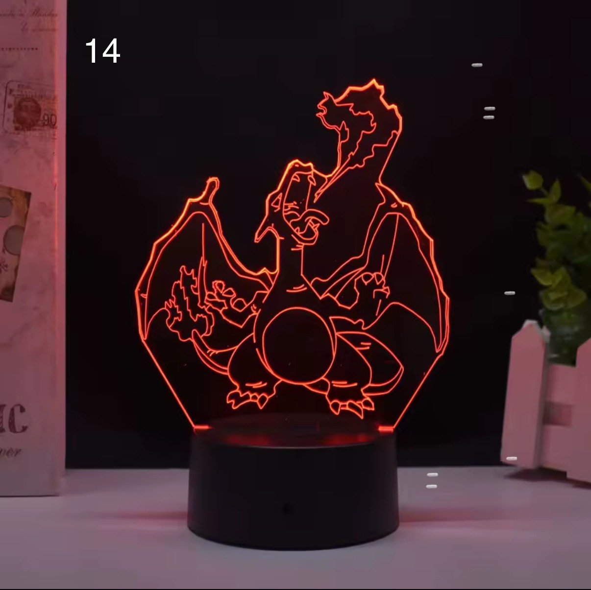 LAMPKA 3D LED POKEMON / 15 WZORÓW - obrazek 17