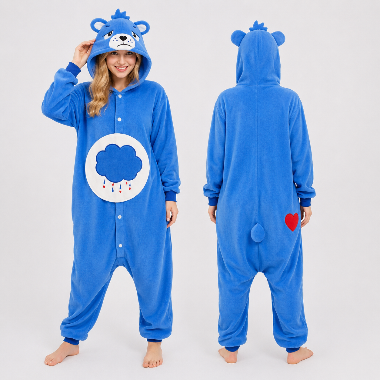 PIŻAMY TROSKLIWE MISIE ONESIE DRES KIGURUMI - obrazek 3
