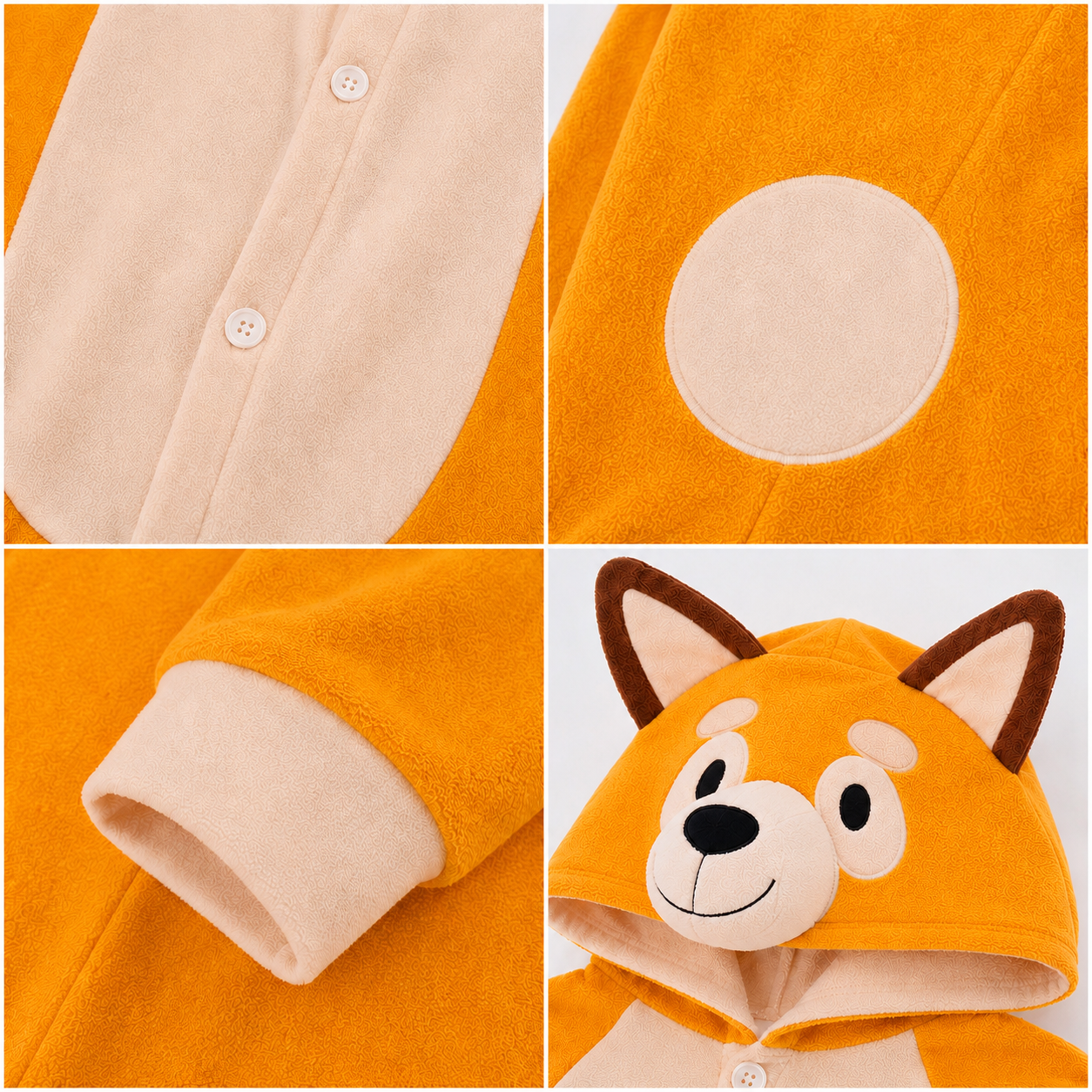 PIŻAMA BLUEY BINGO ONESIE DRES KIGURUMI - obrazek 5