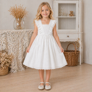 SUKIENKA CAMILLE BOHO Z BAWEŁNY 90-140