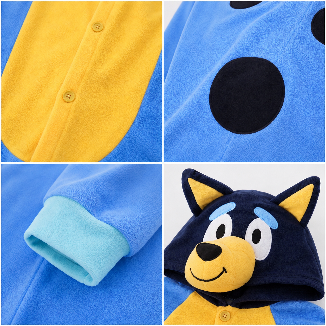 PIŻAMA BLUEY BINGO ONESIE DRES KIGURUMI - obrazek 6