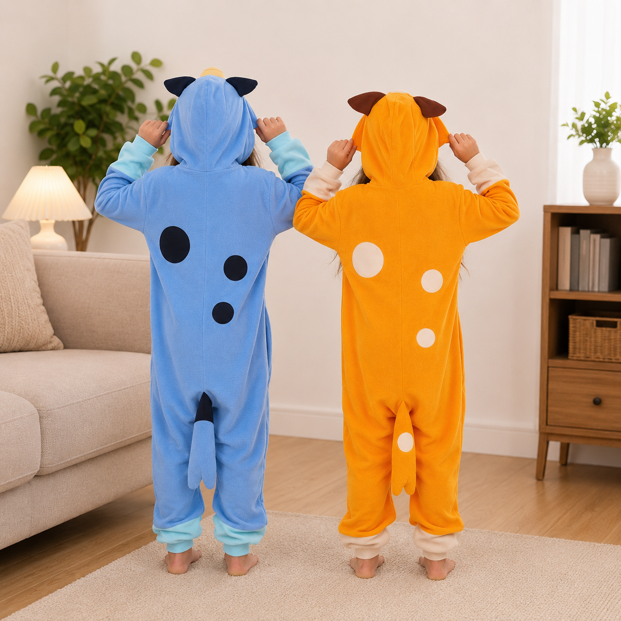 PIŻAMA BLUEY BINGO ONESIE DRES KIGURUMI - obrazek 4