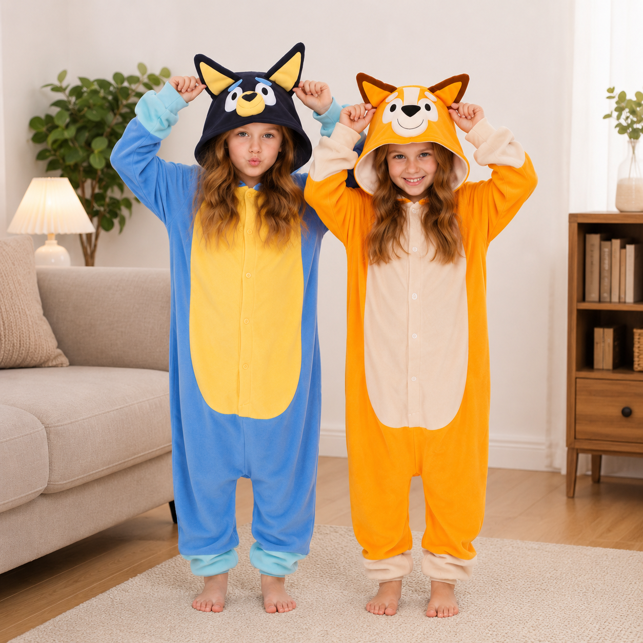 PIŻAMA BLUEY BINGO ONESIE DRES KIGURUMI - obrazek 3