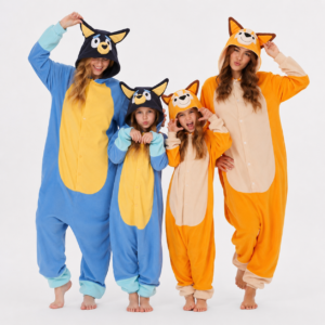 PIŻAMA BLUEY BINGO ONESIE DRES KIGURUMI