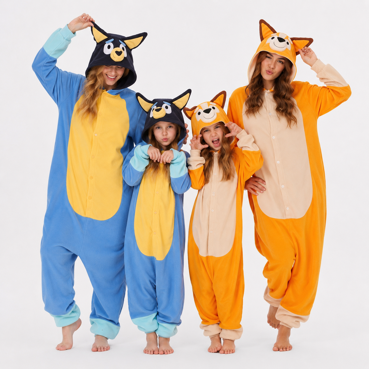 PIŻAMA BLUEY BINGO ONESIE DRES KIGURUMI