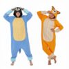OUTLET PIŻAMA BINGO Z BLUEY DLA DZIECI ONESIE KIGURUMI 110