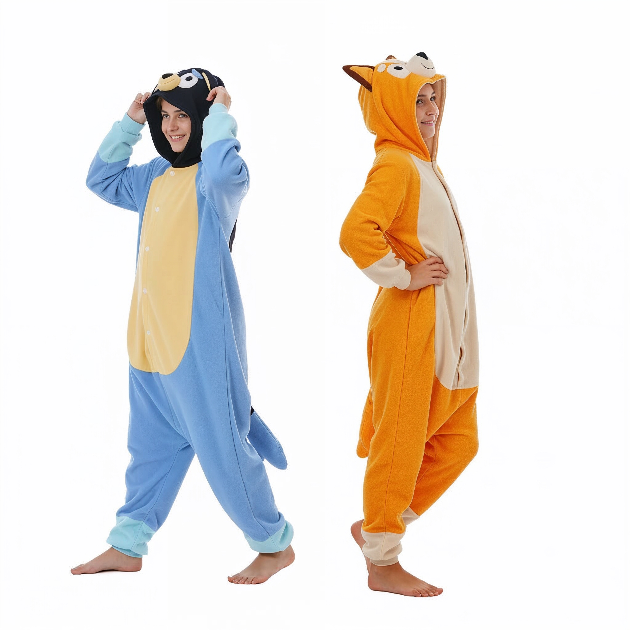 OUTLET PIŻAMA BINGO Z BLUEY DLA DZIECI ONESIE KIGURUMI 110 - obrazek 2