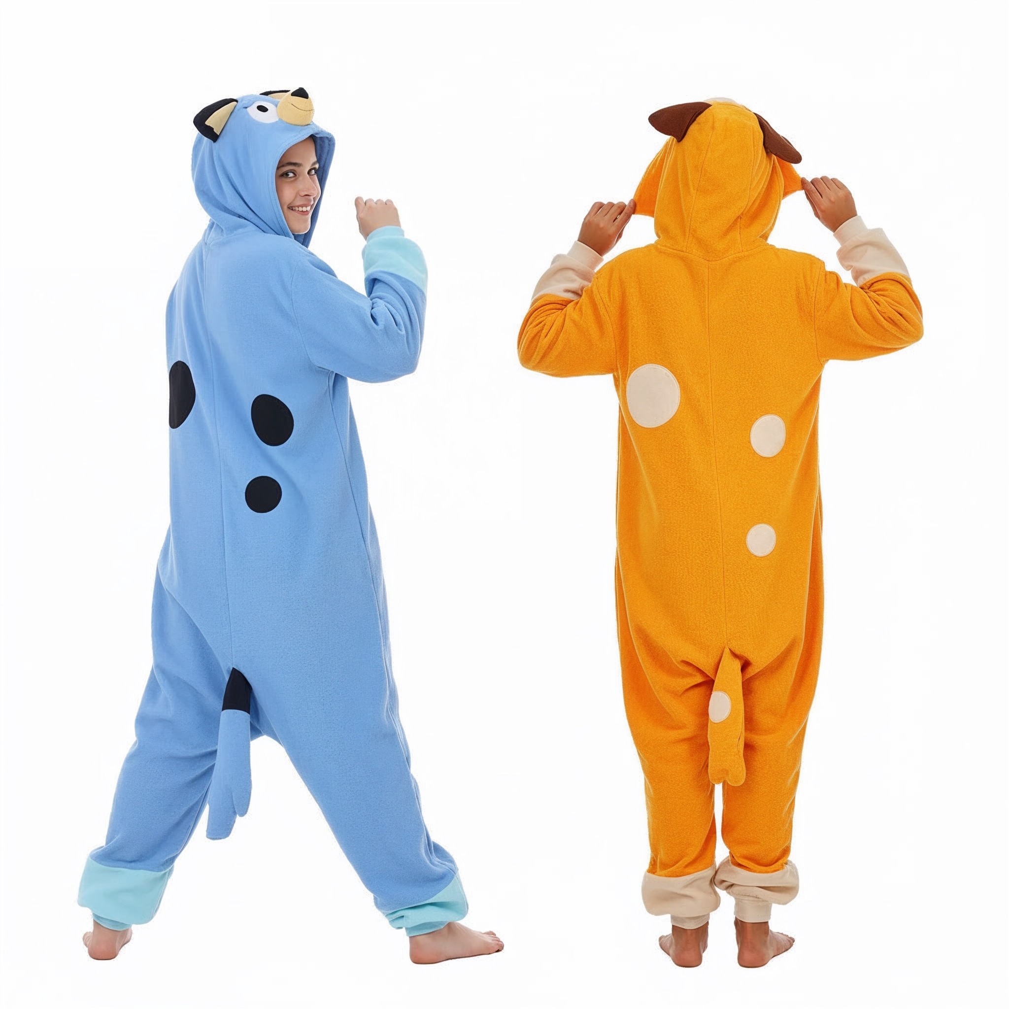 OUTLET PIŻAMA BINGO Z BLUEY DLA DZIECI ONESIE KIGURUMI 110 - obrazek 3