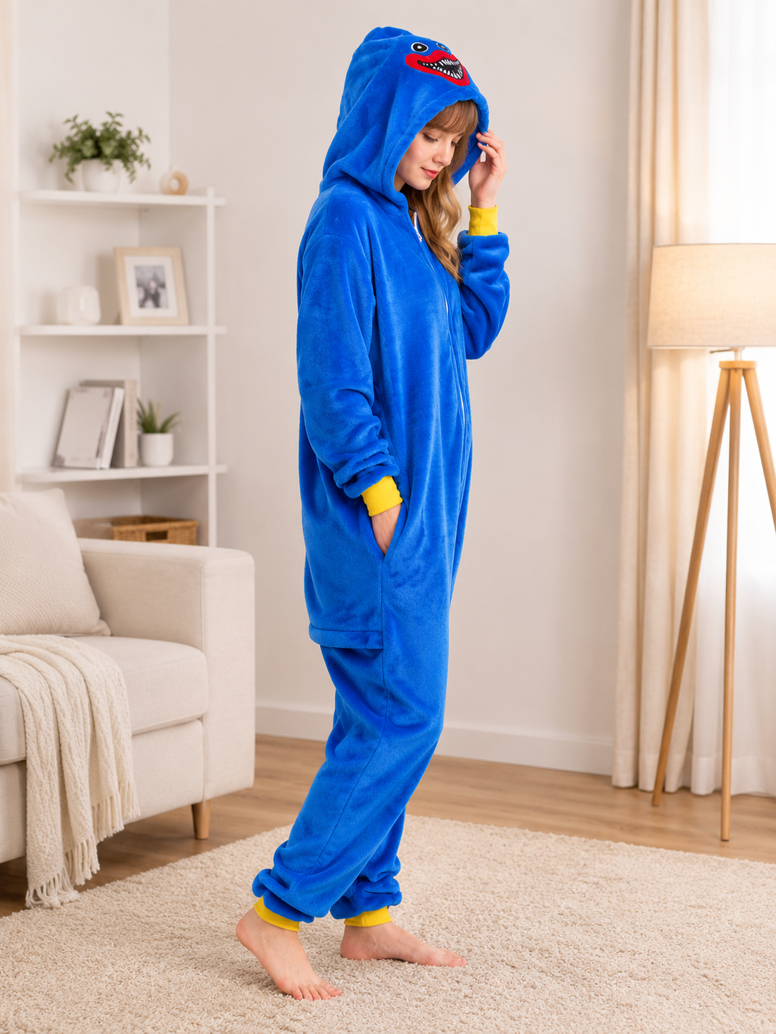 PIŻAMA HUGGY WUGGY ONESIE DRES KIGURUMI - obrazek 2