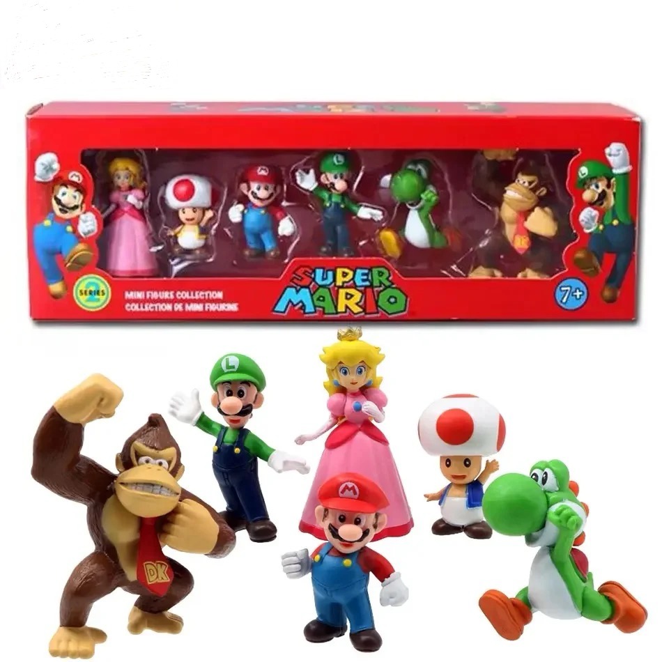 SUPER MARIO BROS ZESTAW FIGUREK