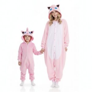 PIŻAMA POKEMON JIGGLYPUFF ONESIE DRES KIGURUMI