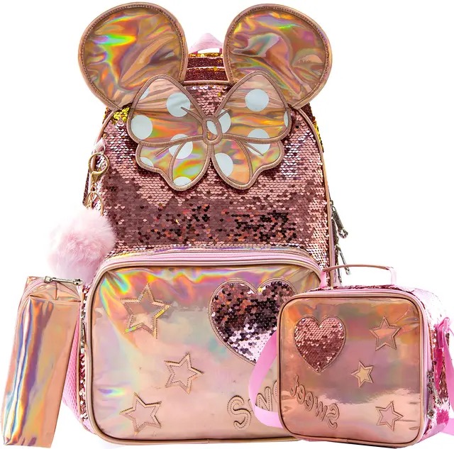 ZESTAW PLECAK LUNCHBOX PIÓRNIK MYSZKA MINNIE