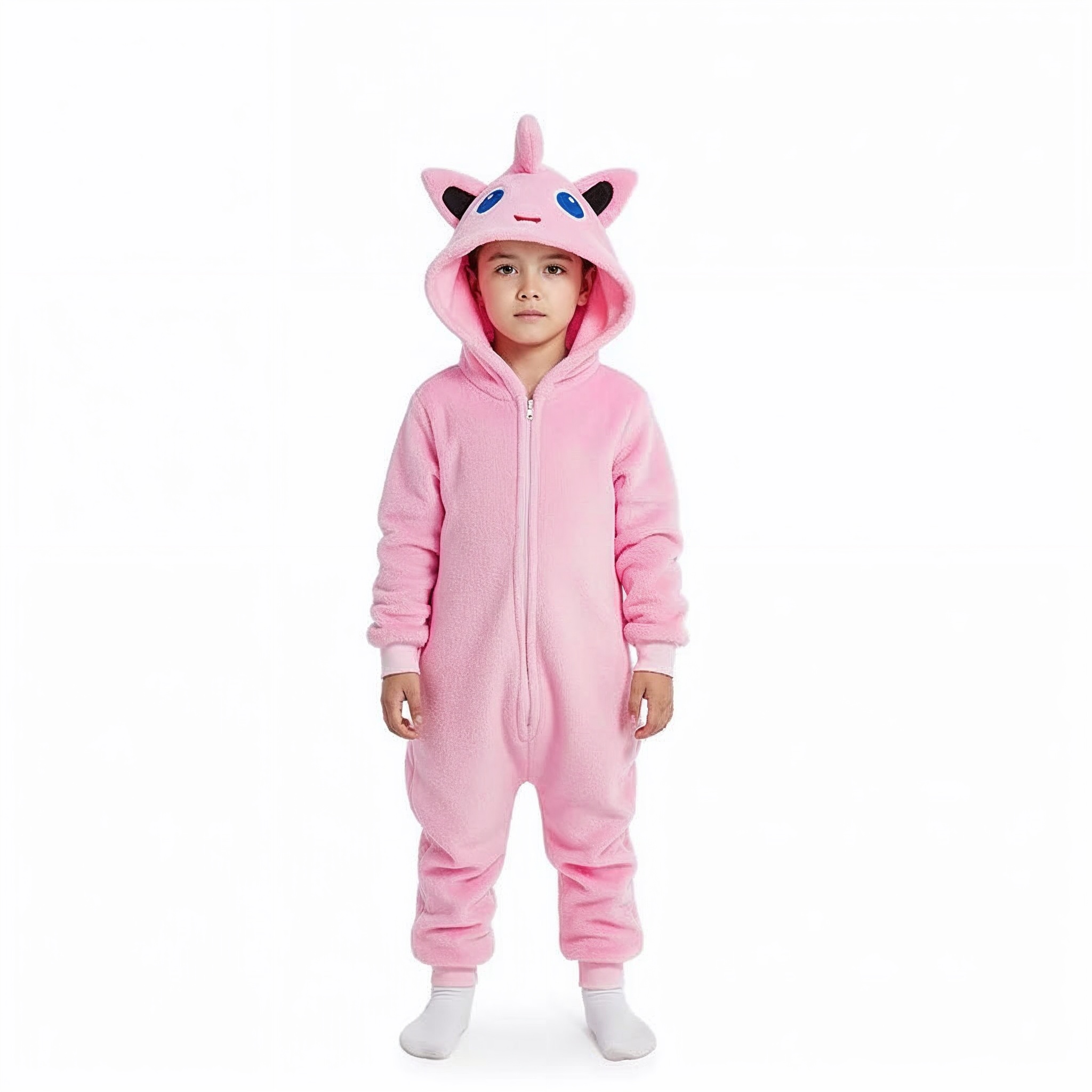 PIŻAMA POKEMON JIGGLYPUFF DLA DZIECI ONESIE KIGURUMI - obrazek 4