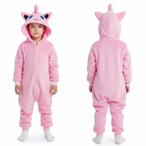 PIŻAMA POKEMON JIGGLYPUFF DLA DZIECI ONESIE KIGURUMI