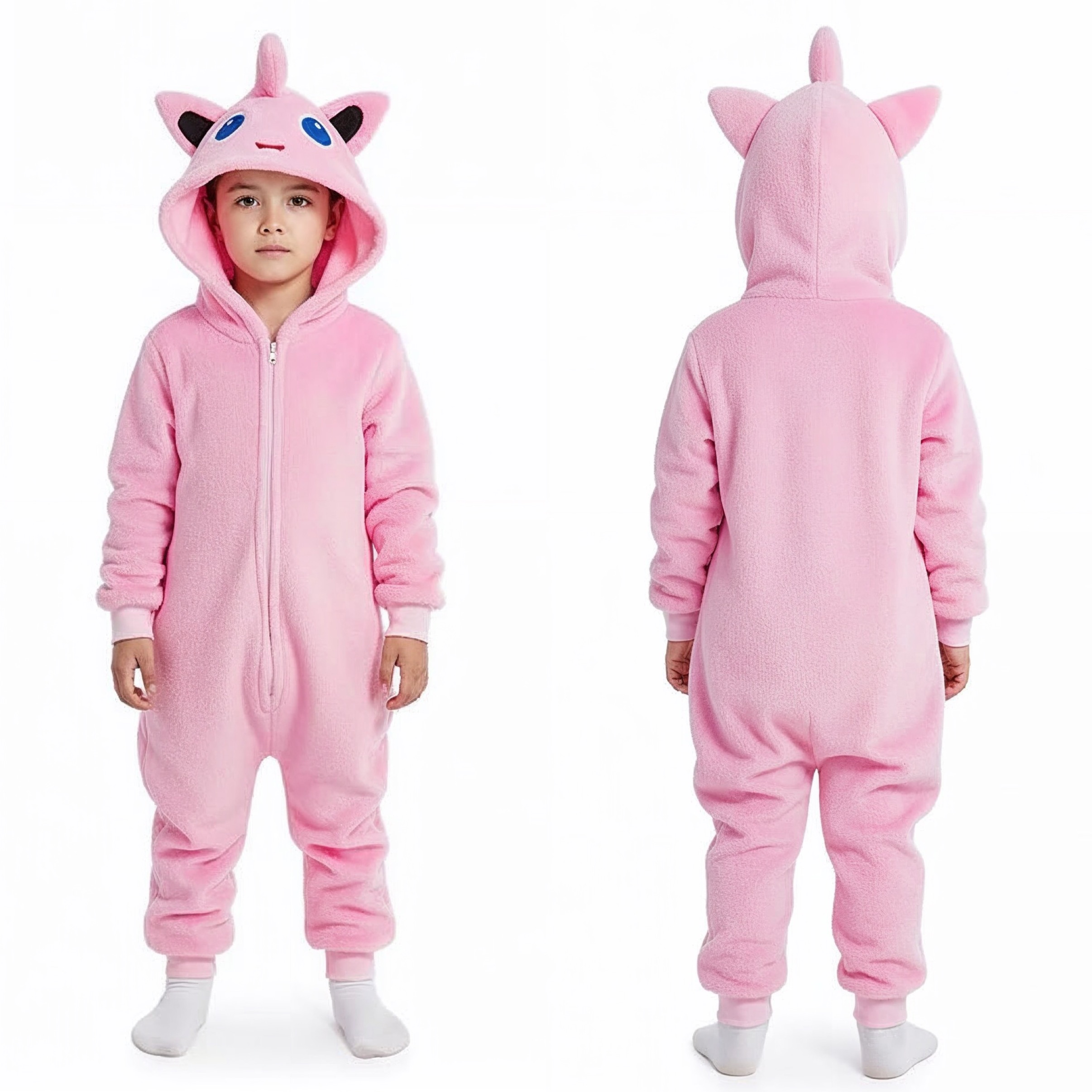 PIŻAMA POKEMON JIGGLYPUFF DLA DZIECI ONESIE KIGURUMI
