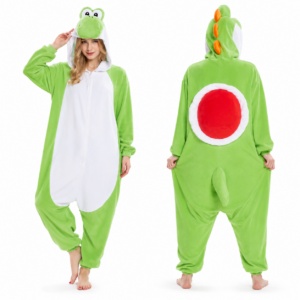 PIŻAMA POKEMON YOSHI MARIO ONESIE DRES KIGURUMI