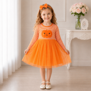 SUKIENKA W DYNIE HALLOWEEN R.90-130
