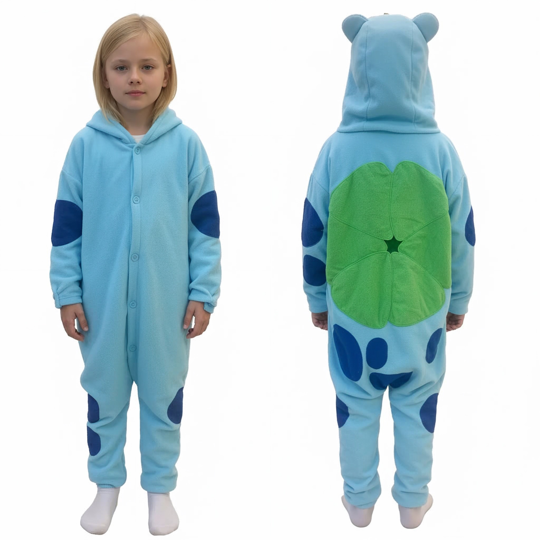 PIŻAMA BULBASAUR DLA DZIECI ONESIE KIGURUMI