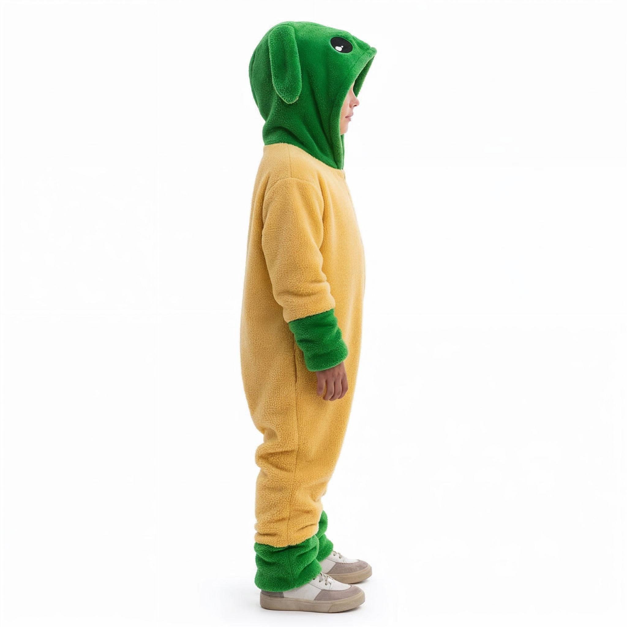 PIŻAMA BABY YODA DLA DZIECI ONESIE KIGURUMI - obrazek 4