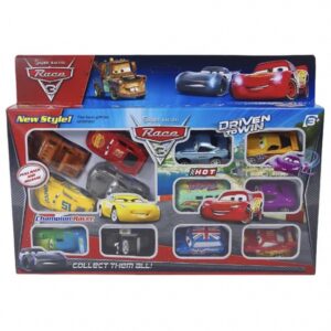 ZYGZAK MCQUEEN AUTA / 12 SAMOCHODZIKÓW