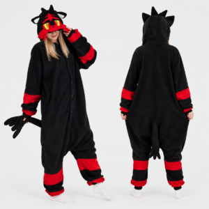 PIŻAMA POKEMON LITTEN ONESIE DRES KIGURUMI