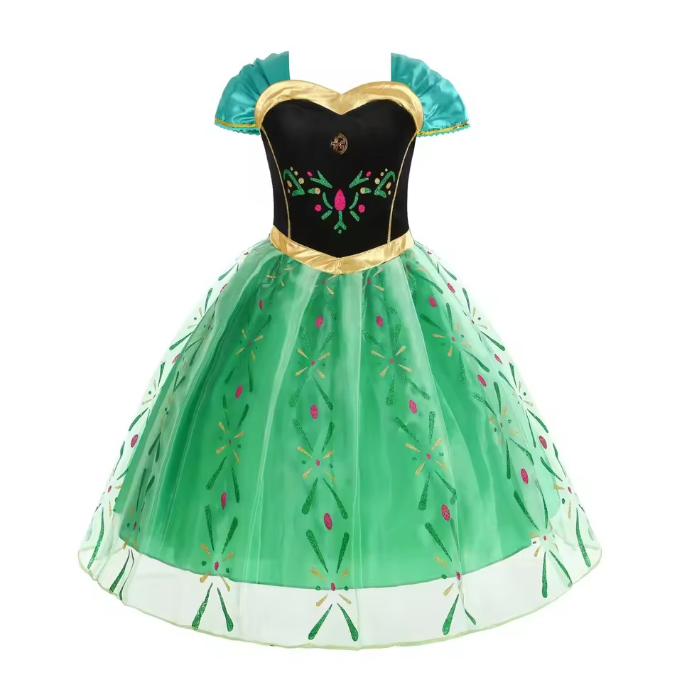 PRZEBRANIE KOSTIUM ANNA / ELSA FROZEN R. 100-150 - obrazek 10