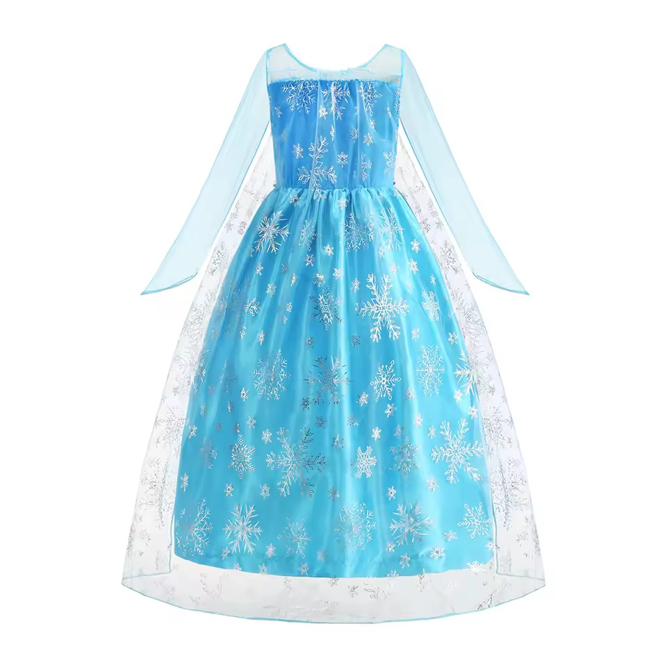 PRZEBRANIE KOSTIUM ANNA / ELSA FROZEN R. 100-150 - obrazek 6