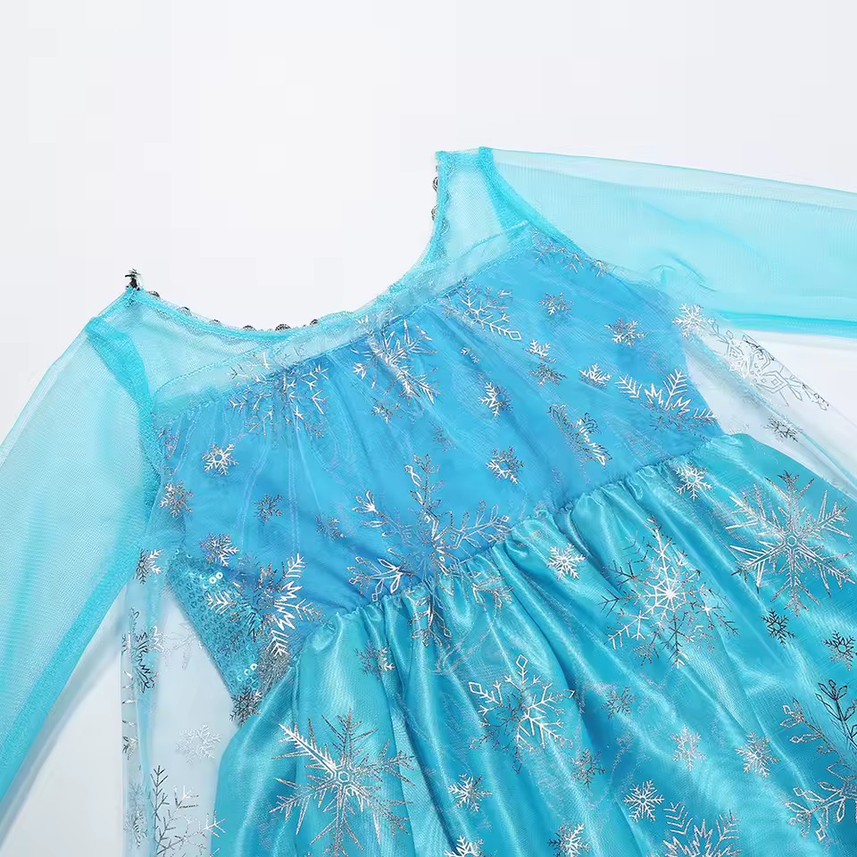PRZEBRANIE KOSTIUM ANNA / ELSA FROZEN R. 100-150 - obrazek 8