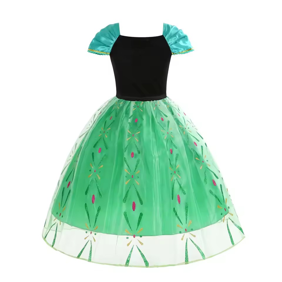 PRZEBRANIE KOSTIUM ANNA / ELSA FROZEN R. 100-150 - obrazek 11