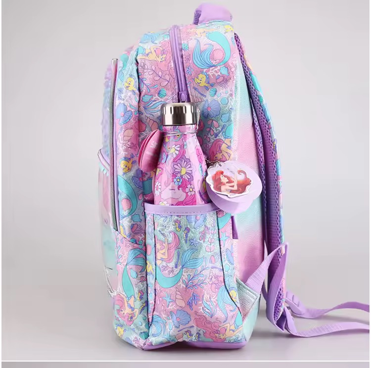 PLECAK PIÓRNIK CEKINOWY MAŁA SYRENKA ARIEL - obrazek 6