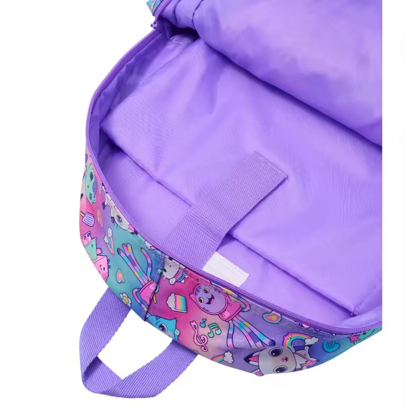 PLECAK PIÓRNIK BROKATOWY KOCI DOMEK GABI - obrazek 4